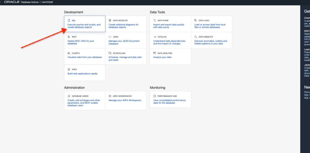 Database Actions Development SQL Worksheet Oracle Autonomous Database, Chris Hoina, Senior Product Manager, Database Tools, ORDS