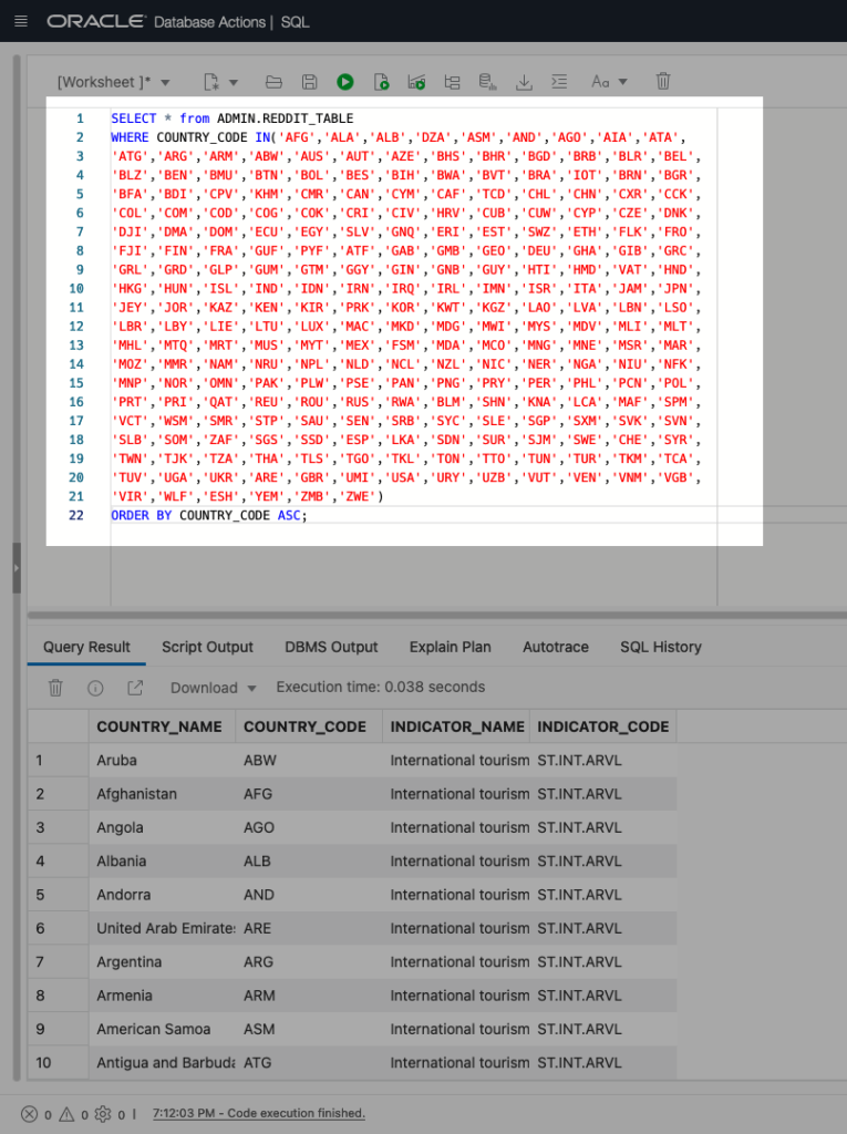 end state using the string of country codes as values, chris hoina, senior product manager, oracle rest apis, oracle autonomous database, sql developer web, ORDS