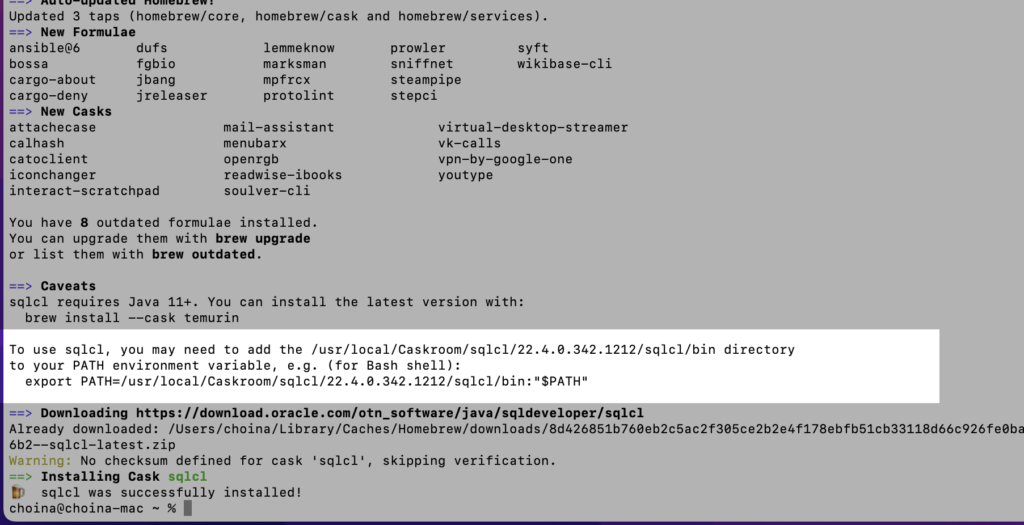 Line to be added to PATH environment variable, chris hoina, senior product manager, oracle database tools, command line, oracle autonomous database copy